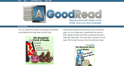 Desktop Screenshot of agoodread.com
